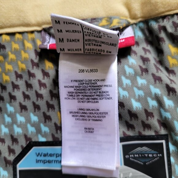 Columbia snow pants Convert wolf print snowboard ski winter sport activewear - Picture 7 of 15